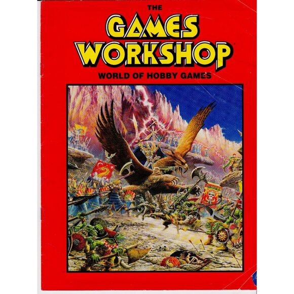 Games Workshop Catalog 1992 World of Hobby Games Warhammer Miniatures VG 1993 - Picture 1 of 10